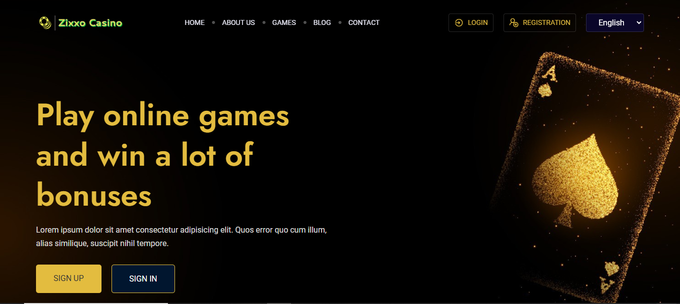 XAXINO - Ultimate Casino Complete Website